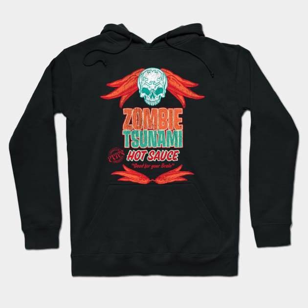 Zombie Hotsauce Hoodie by Vector Deluxe